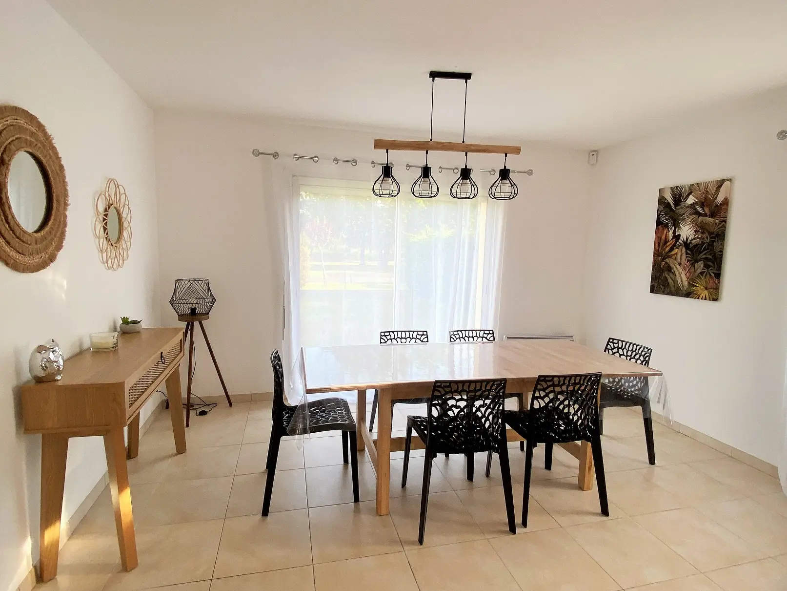 La grande table conviviale.